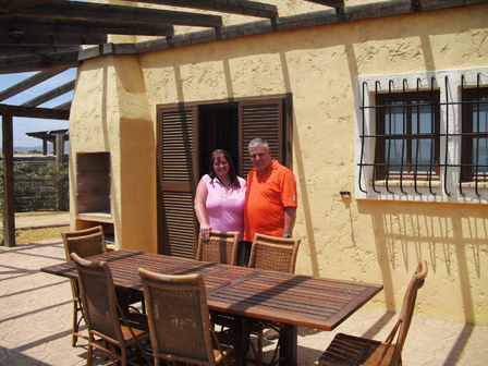 Daryl and Jenny Kirby, new owners of 10 Desert Gold at Desert Springs Resort and Desert Golf Course