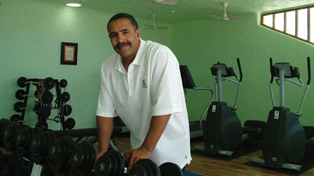 Daley Thompson at Desert Springs Resort