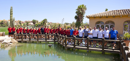 UD Almeria B Team 2013 Pre-season Training Camp at Desert Springs Football Academy