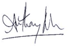 Anthony Brooks signature