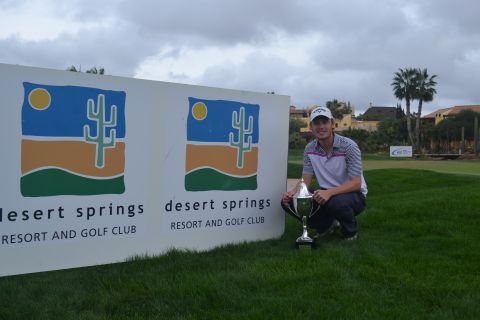 Peter Tarver-Jones Winner of The 2016 PGA Europro Tour Championship