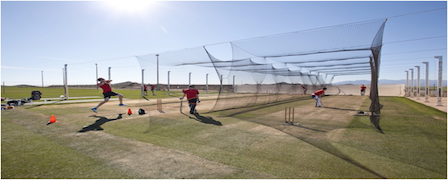 Bowling at Nets