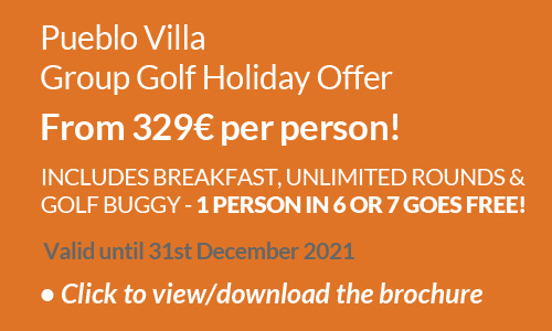 Luxury Pueblo Villa Group Golf Holiday Offer
