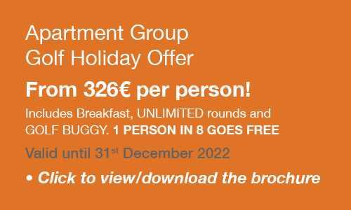 Luxury Apartment Group Golf Holiday Offer