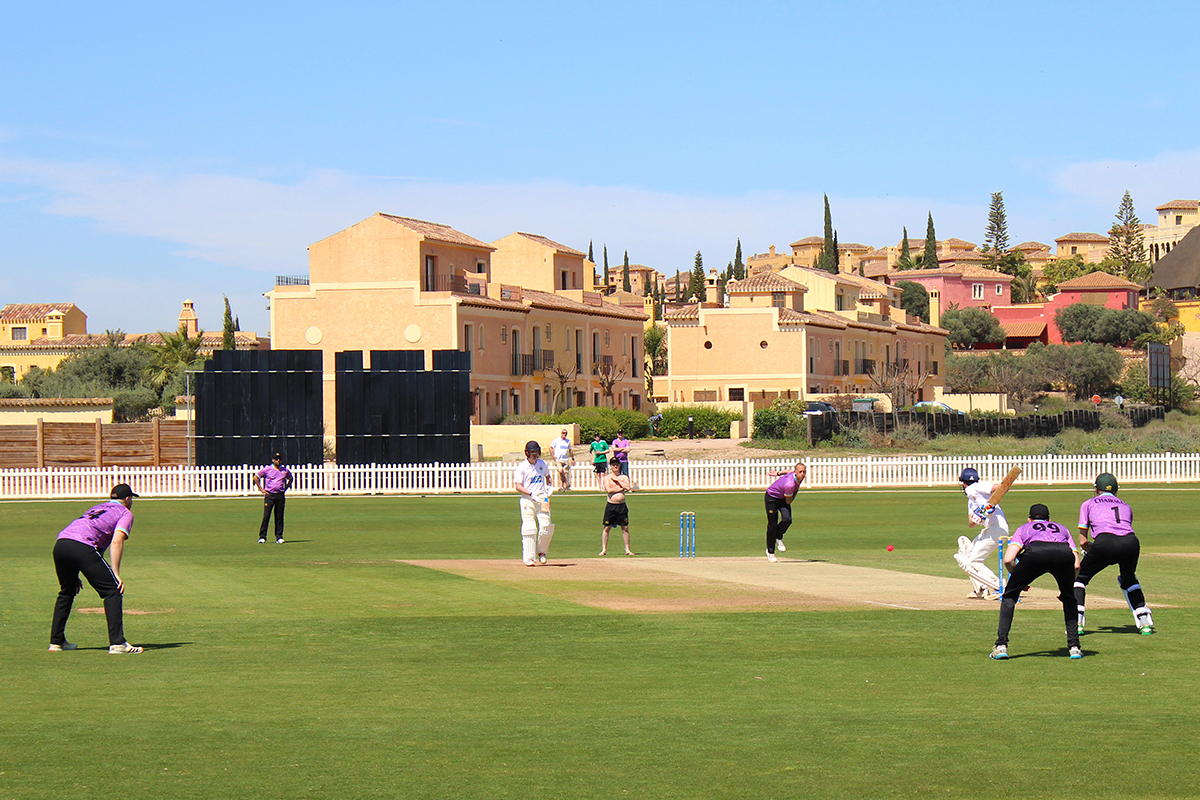 Buckingham Town CC v’s Barnt Green CC at the Desert Springs ICC accredited Cricket Ground