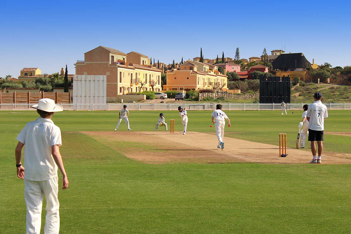 The Desert Springs Cricket Ground which shall be utilised by Ludgrove Preparatory School cricket team during their training camp
