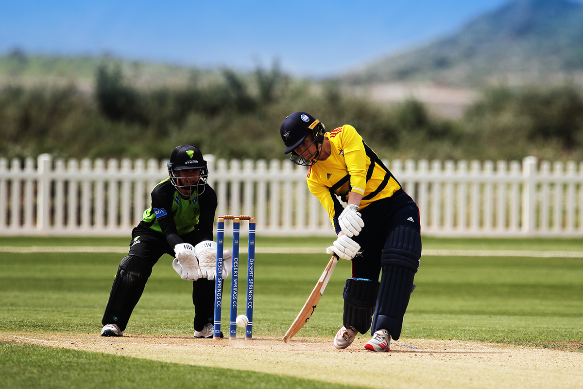 South East Stars CC v’s Western Storm CC at the Desert Springs ICC accredited Cricket Ground