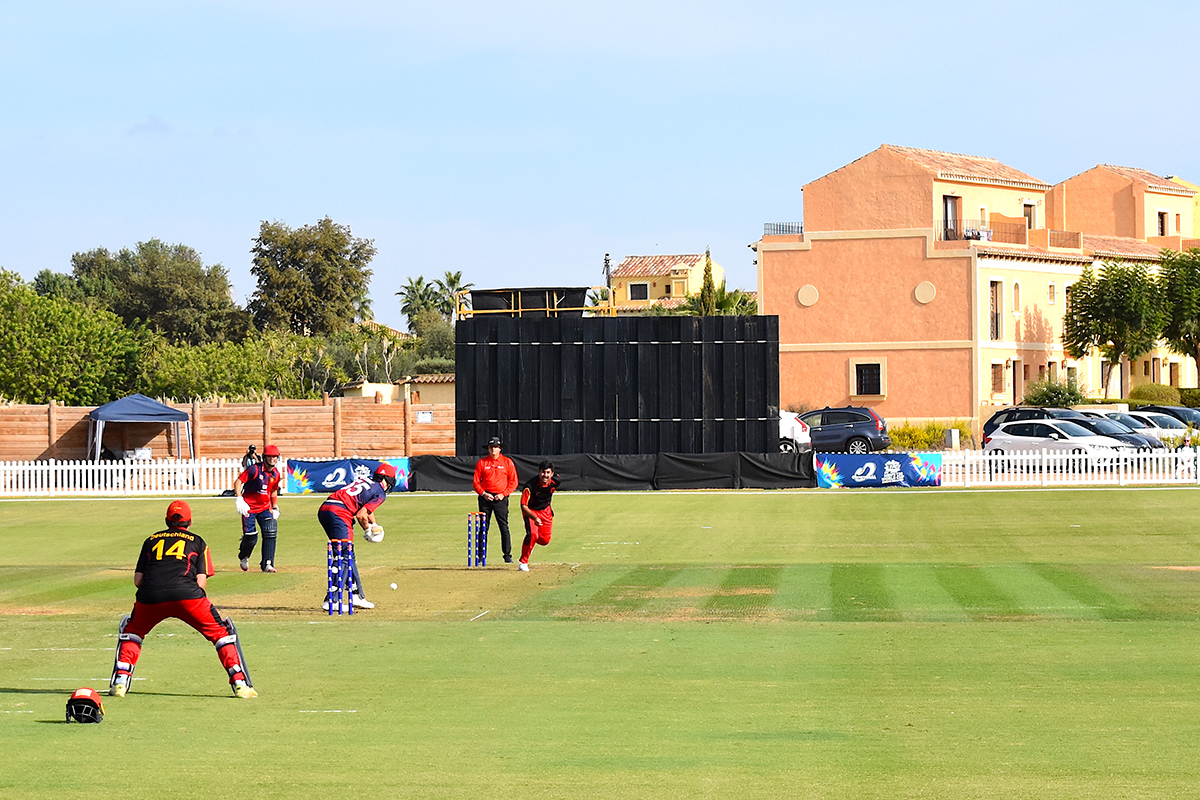El campo de cricket de Desert Springs, que será utilizado por el equipo de cricket femenino South East Stars durante su campo de entrenamiento