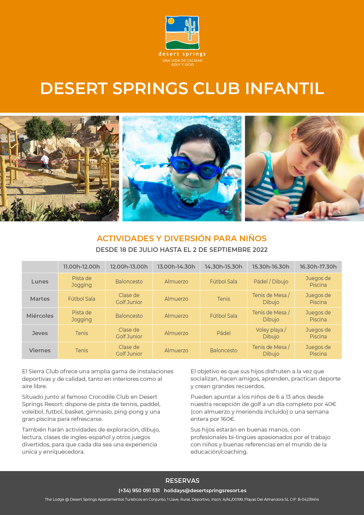 Desert Springs Club Infantil