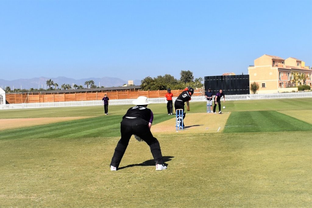 T10 Cricket on the ICC Accredited Match Ground at Desert Springs Resort