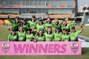 Ireland Women Celebrate Series Victory in Pakistan
