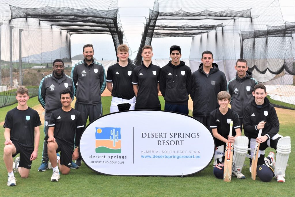 Surrey CCC Academy Squad Desert Springs Training Camp 2020