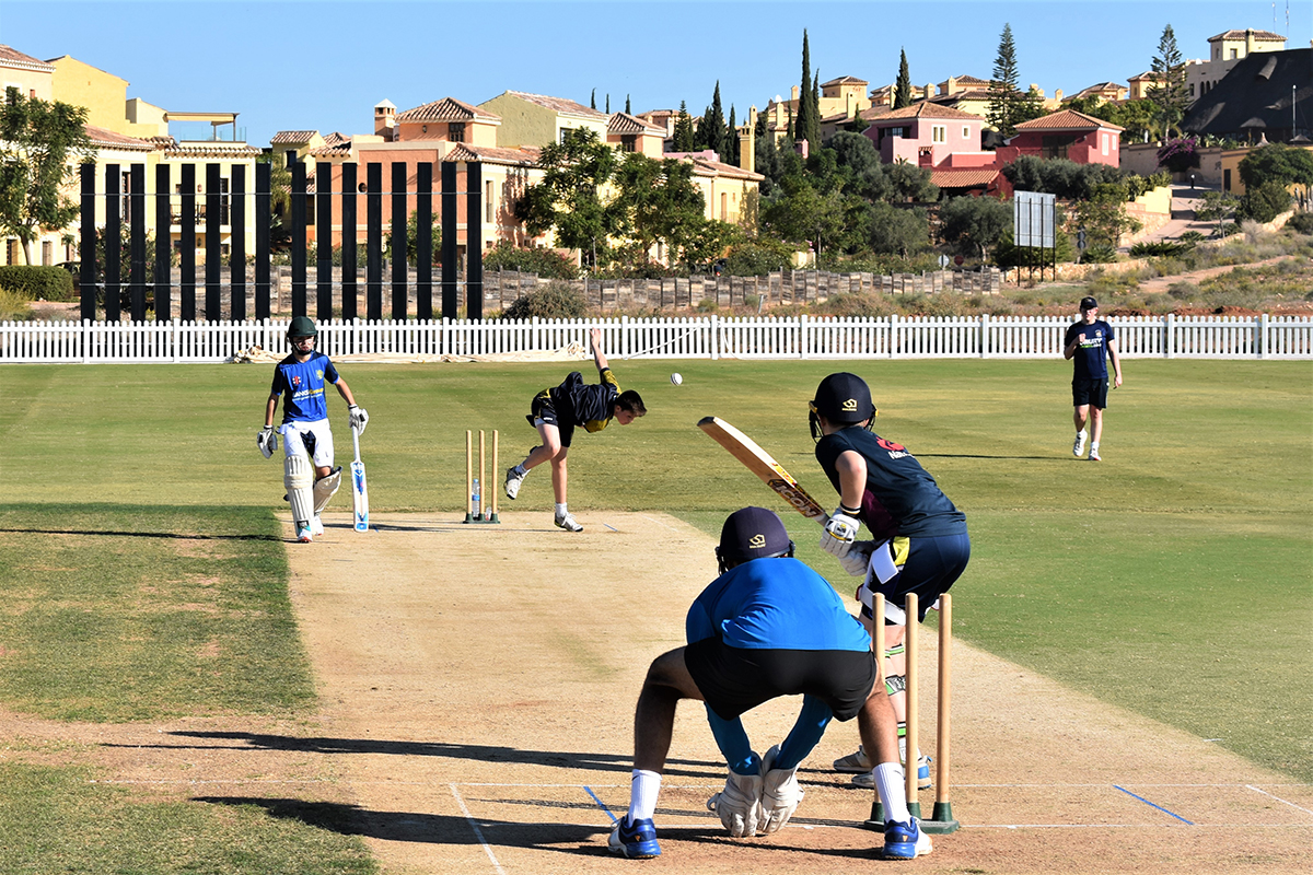Junior Coaching Camp on The Desert Springs ICC Accredited Cricket Ground