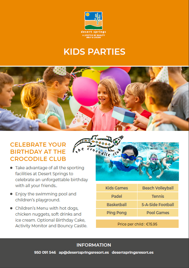 PORTADA KIDS PARTIES ENG
