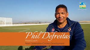 Phil Defreitas, Head Coach Next Generation Cricket Development