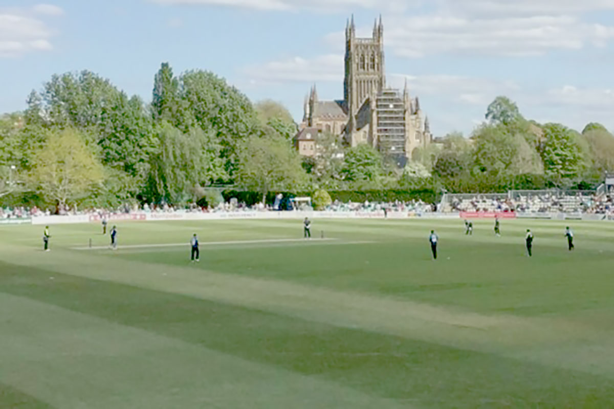 New Road, the picturesque home of Worcestershire CCC