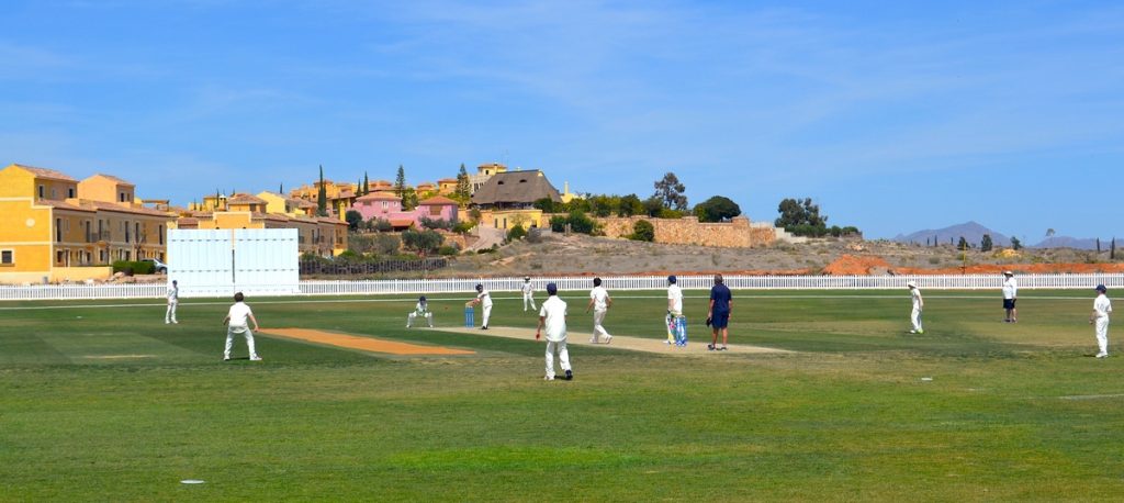 Whitgift School play on the Desert Springs Match Ground; April 2018