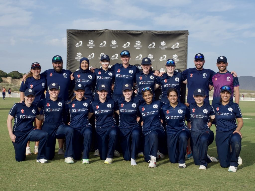 Cricket Scotland at Desert Springs Resort, September 2023