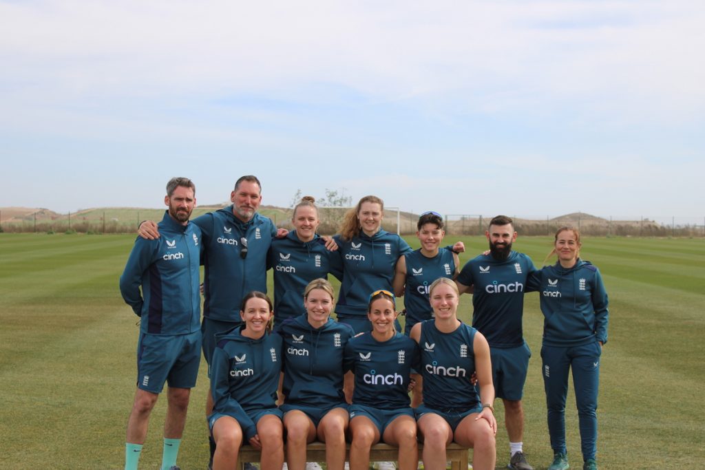 England Women Bowling